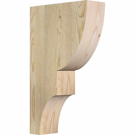 Ekena Millwork Ridgewood Rough Sawn Corbel, Douglas Fir, 4"W x 12"D x 20"H COR04X12X20RID00RDF